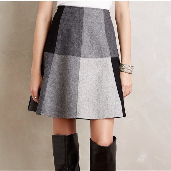Eva Franco Wool Skirt 14 - Picture 1 of 4